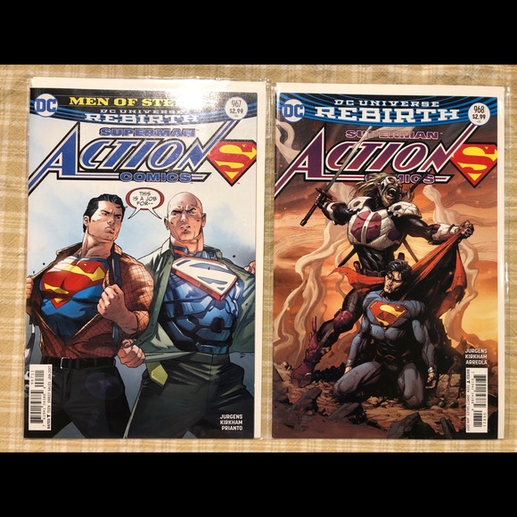 19 DC Universe Rebirth Superman Action Comics - Picture 7 of 11